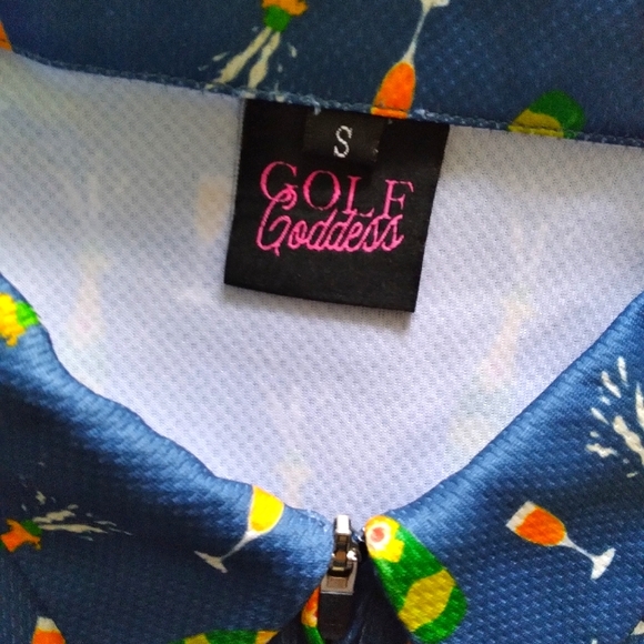 Golf Goddess Performance sleeveless polo, size S - Picture 5 of 6